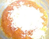 A picture of step 3 of Papaya burfi.
