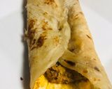 A picture of step 4 of Ande wala shami kabab roll paratha.