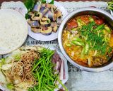 Hình bước làm 3 của món Lẩu cá tầm măng chua