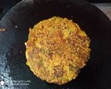 A picture of step 5 of Roti pudla.