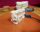 Foto del paso 7 de la receta: Postre 10 minutos de queso, limón, manzana y galletas
