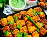 A picture of step 7 of Paneer popcorn - A healthy starter snack for the party.