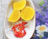 Hình bước làm 1 của món Bún sườn bò,chả lụa