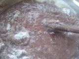 Brownie de porotos rojos y cacao amargo..💖