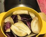 A picture of step 3 of Mocha'r (Banana Flower) Paturi.