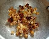 A picture of step 3 of Bhune aate ki choori.