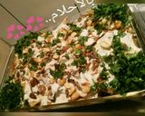 A picture of step 11 of Fattet Makdous.