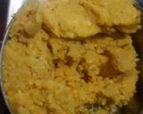 A picture of step 3 of Dahi moong daal with pitha curry.(moong dal with yogurt recipe).