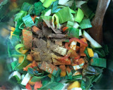 Foto del paso 6 de la receta: Guiso de verduras con zapallo y orejas de palo