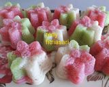 Foto langkah ke 9 dari resep Apam tape warna warni.