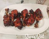 A picture of step 4 of Gochujang Honey Glazed Chicken Drumsticks.