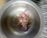 A picture of step 1 of Creamy Egg Curry and milk Rice.