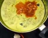 A picture of step 6 of Spinach buttermilk curry.