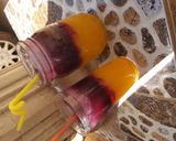A picture of step 2 of Beetroot mango juice.