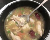 Hình bước làm 2 của món Canh gà dầu mè