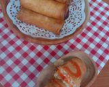 Foto langkah ke 6 dari resep Lumpia Crabstick Telur.