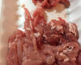 肉絲大蒜醬油炒飯的食譜步驟1照片