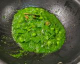 A picture of step 8 of Creamy Paneer with Spinach Rice.