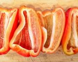 A picture of step 5 of Oven-Baked Stuffed Peppers with Textured Soy.