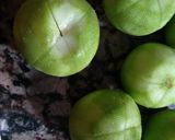 A picture of step 1 of Stuffed RoundGourd /Tinda.
