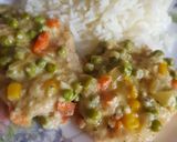 Karaj szeletek mexikói zöldséges raguba recept fázis 4 fotója