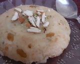 A picture of step 6 of Bread ka halwa.