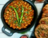 દાડમ દાણા મસાલા છોલે જૈન (Pomegranate Masala Chickpeas Jain Recipe In Gujarati) રેસીપી સ્ટેપ4ફોટો