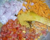A picture of step 6 of Karahi Noodles.