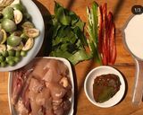รูปขั้นตอนการทำที่ 1 ของ แกงเขียวหวานไก่