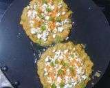 A picture of step 6 of Oats Paneer Chila.