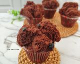 Foto langkah ke 8 dari resep Bolu Kukus Cokelat Gluten Free.