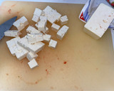 Foto del paso 1 de la receta: Ensalada de feta y sandía