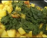 A picture of step 13 of Potato 🥔 Spinach.