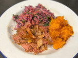 Healthy slaw with seasonal kale