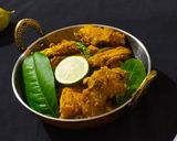 A picture of step 7 of Gandhoraj Chicken/Murgi(Kaffir Lime flavoured Chicken Curry).