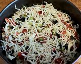 Pas rețetă Pizza pe blat de conopidă 3 fotografie