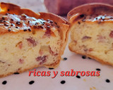 Foto del paso 9 de la receta: Tartitas saladas de jamón y queso