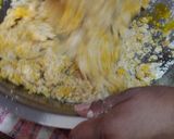 A picture of step 1 of Mava wheat flour gujiya.