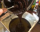 Foto langkah ke 3 dari resep Brownies panggang tanpa mixer.