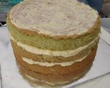 Foto langkah ke 8 dari resep Chiffon Bayam Krim Keju.