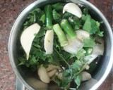 A picture of step 2 of Instant bottle gourd Handavo.