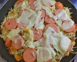 Foto langkah ke 3 dari resep Pizza teflon (Roti tawar).