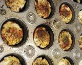 A picture of step 6 of Keto Ham and egg cups.