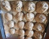 A picture of step 3 of Eggless Brown Buns#themechallenge.