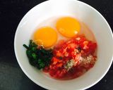 Hình bước làm 2 của món Chả trứng cà chua