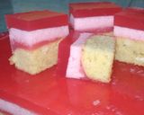 Foto langkah ke 15 dari resep Cake Lapis Puding Busa.