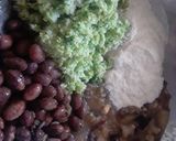 Foto del paso 1 de la receta: Hamburguesas🍔 de frijol rojo, brócoli🥦 y berenjena🍆.