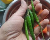 A picture of step 1 of Carrot Chilli Pickle 🥕🌶️.