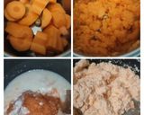 A picture of step 1 of Tiranga Idli.