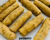 A picture of step 7 of Cheetos Cigars.